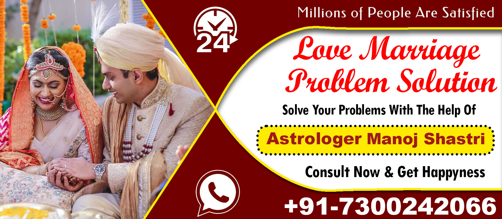 Astrologer Manoj Shastri  +91-7300242066